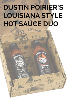 Dustin Poirier Hot Sauce Duo Pack Z7