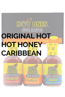 Hot Ones BBQ Trio Pack (Original / Hot Honey / Caribbean) S8