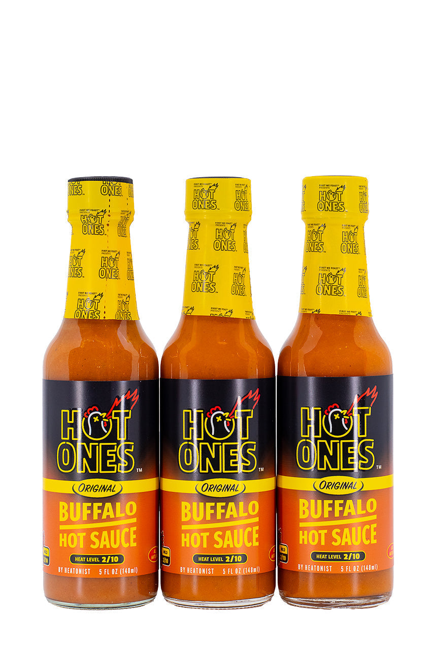 Buffalo Hot Sauce 3-Pack | Hot Ones Hot Sauce V9