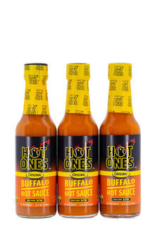 Buffalo Hot Sauce 3-Pack | Hot Ones Hot Sauce V9