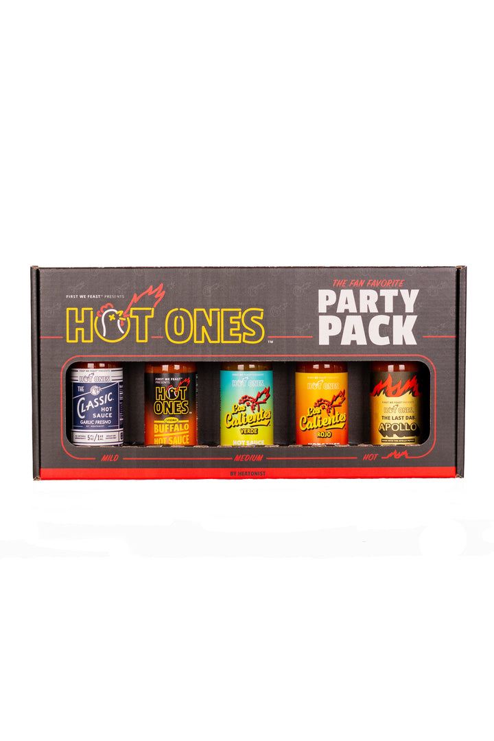 Fan Favorite Party Pack | Hot Ones Hot Sauce J2