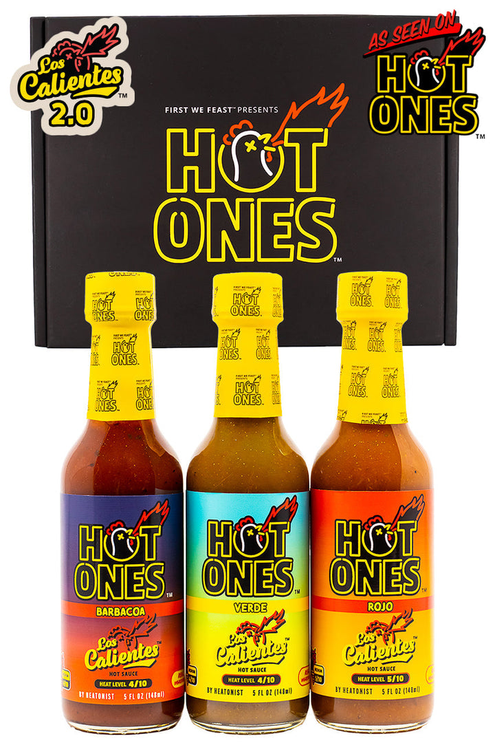Los Calientes Trio Pack | Hot Ones Hot Sauce M7