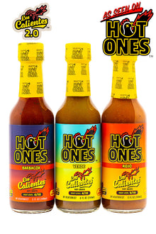 Los Calientes Trio Pack | Hot Ones Hot Sauce M7
