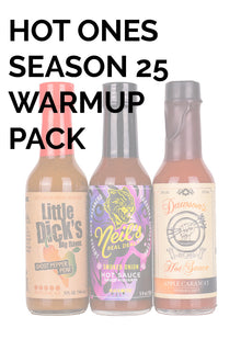 Hot Ones Hot Sauce Warmup Pack - Season 25 G3