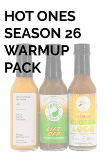 Hot Ones Hot Sauce Warmup Pack - Season 26 G1