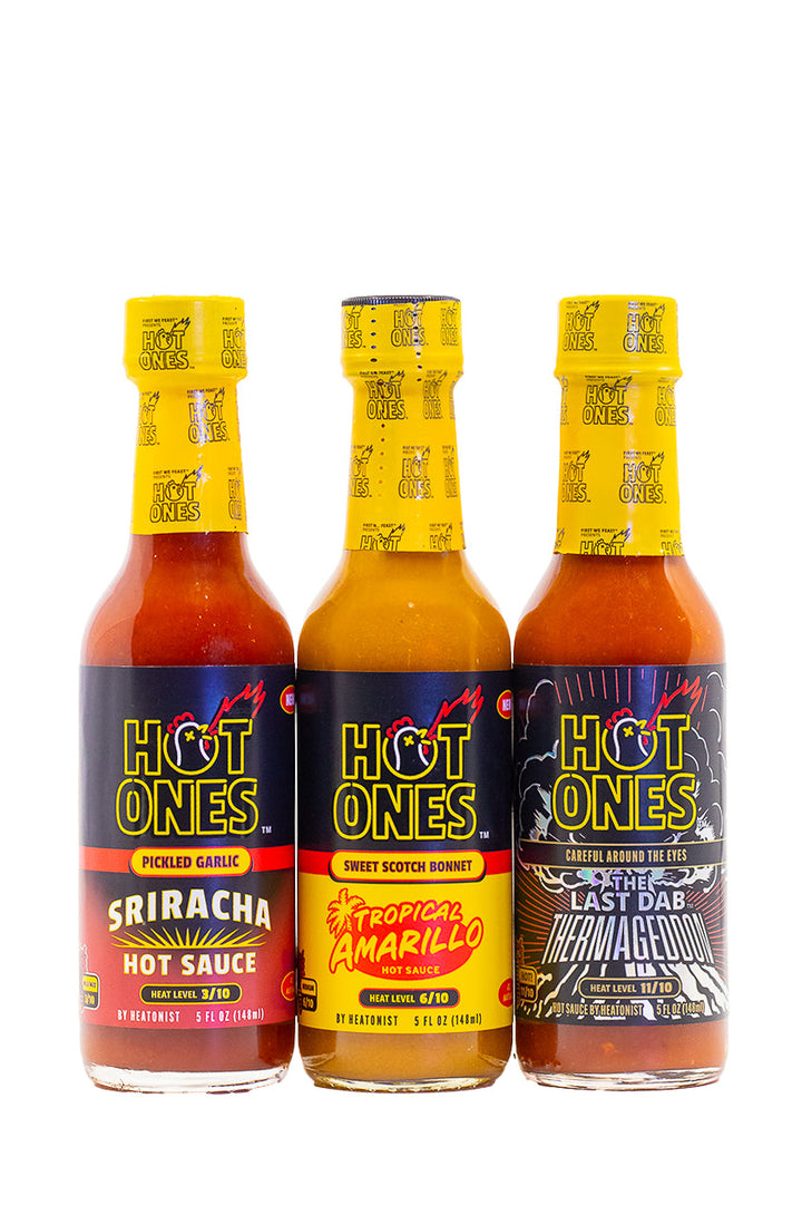 Hot Ones Hot Sauce Trio Pack - Season 28 A2
