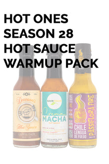 Hot Ones Hot Sauce Warm Up Pack - Season 28 P3