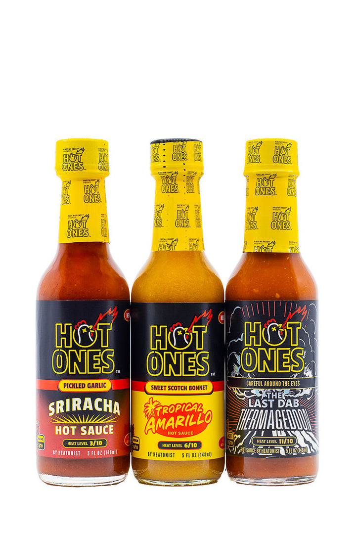 Hot Ones Hot Sauce Trio Pack - Season 29 A5