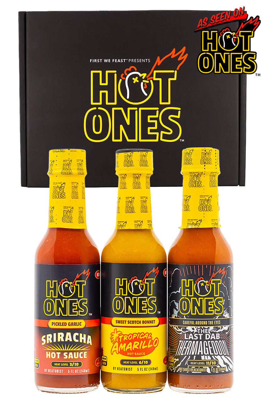 Hot Ones Hot Sauce Trio Pack - Season 30 X4