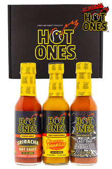 Hot Ones Hot Sauce Trio Pack - Season 30 X4