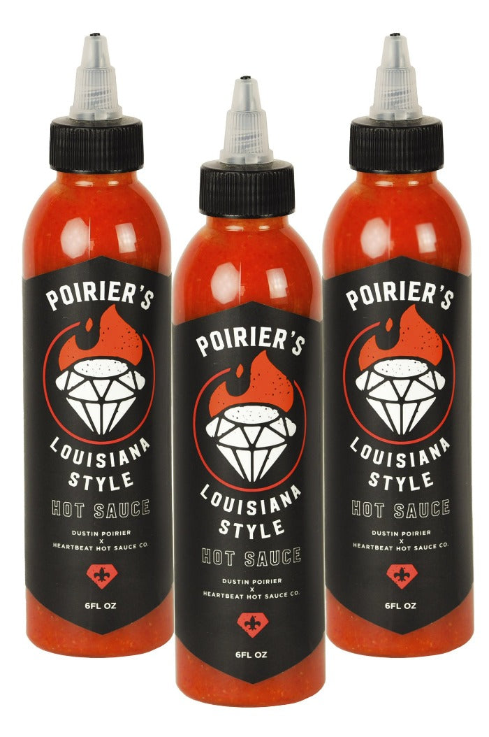 Dustin Poirier Hot Sauce 3 Pack | HEATONIST Q3