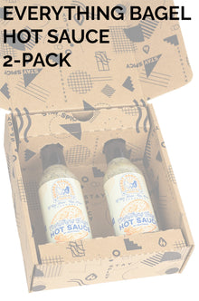 Secret Handshake Food Co Everything Bagel Hot Sauce 2-Pack Y4
