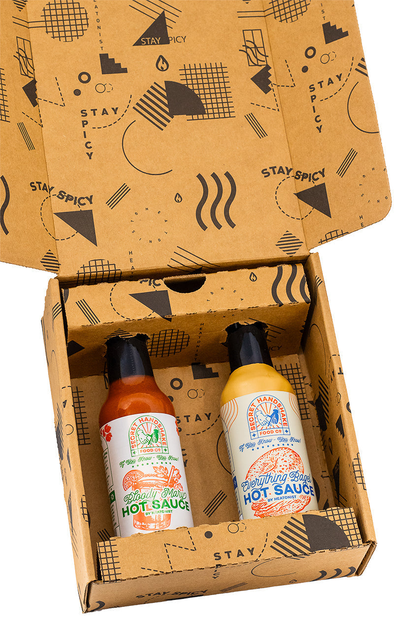 Secret Handshake Hot Sauce Duo Pack F3